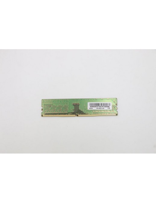 5M30Z71648 Lenovo 8GB DDR4 UDIMM memory module, 3200MHz speed, 288-pin, 1.2V, non-ECC, single rank, unbuffered design. FRU5M30Z7