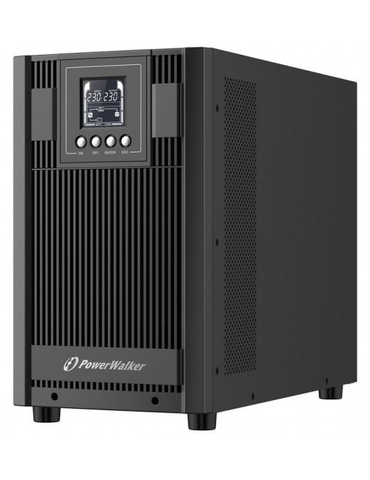 10122182 PowerWalker 3 kVA, 2.7 kW, 80-300V, 40/70VHz, 196x416x342mm, 21kg, Black 832842