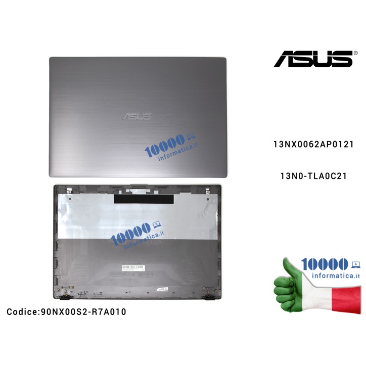 Cover LCD ASUS [Gray] P2530 P2530U P2530UJ P2540 P2540U P2540UA P2540UB P2540UV P553U P553UJ 13NX0062AP012113N0-TLA0C21