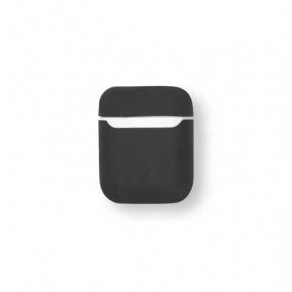 ES660000 eSTUFF Silicone Cover for AirPods Gen 1/2 - Black