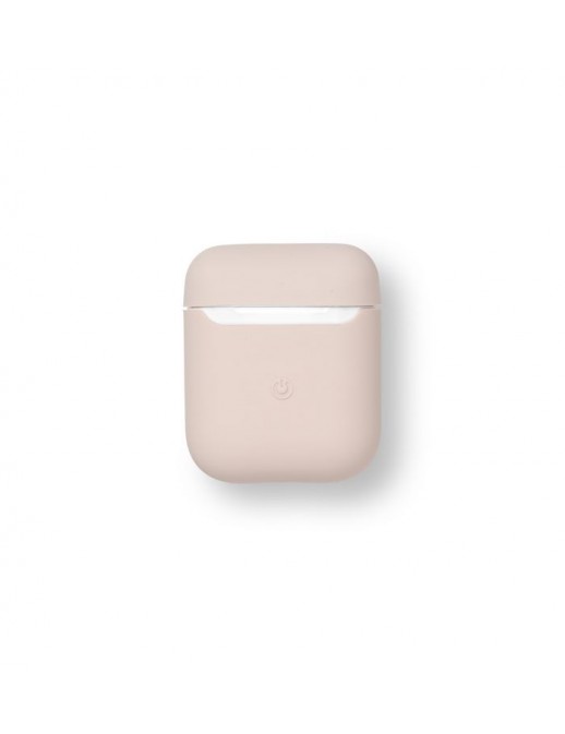 ES660002 eSTUFF Silicone Cover for AirPods Gen 1/2 - Sand Pink