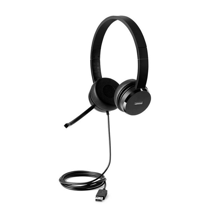4XD0X88524 Lenovo 20 - 20000 Hz, 32 Ohm, 20 mW, 116 dB, USB 2.0 Type A, 1.8 m, 137 g, Black 835999