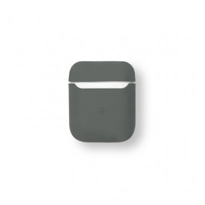 ES660006 eSTUFF Silicone Cover for AirPods Gen 1/2 - Olive