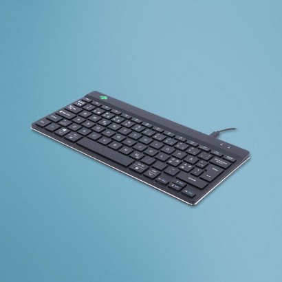 RGOCONDWDBL RGOCONDWDBL R-Go Tools R-Go Compact Break Keyboard, QWERTY (ND), black, wired RGOECNDB