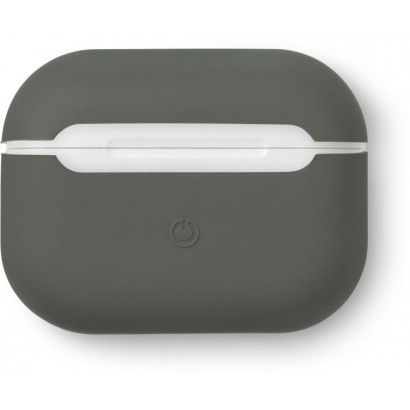 ES660026 eSTUFF Silicone Cover for AirPods Pro - Olive