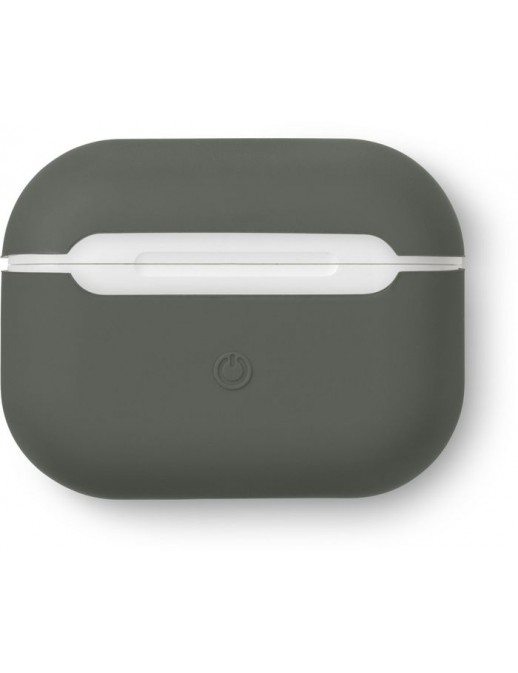 ES660026 eSTUFF Silicone Cover for AirPods Pro - Olive