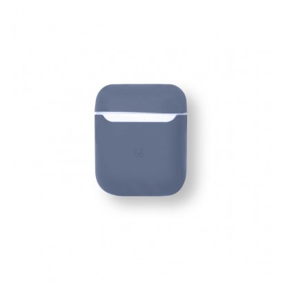 ES660003 eSTUFF Silicone Cover for AirPods Gen 1/2 - Midnight Blue