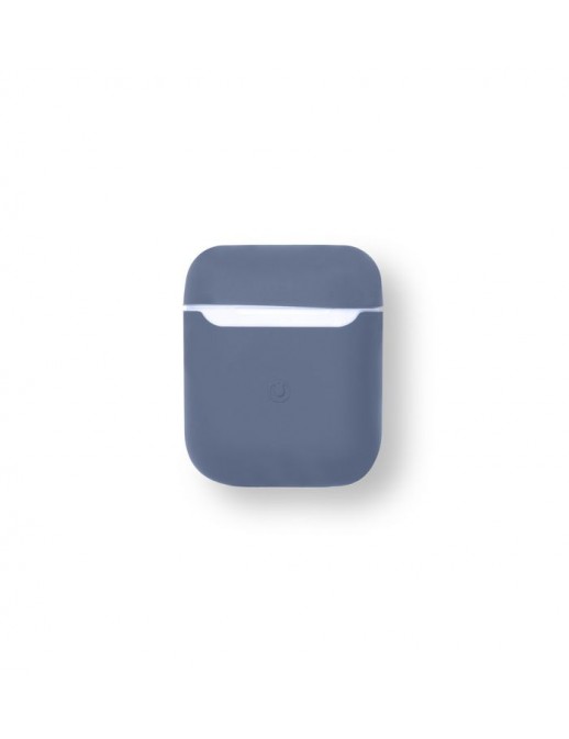 ES660003 eSTUFF Silicone Cover for AirPods Gen 1/2 - Midnight Blue