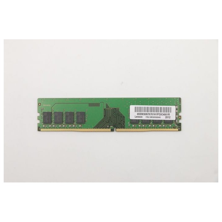 5M30V06945 Lenovo DDR4 UDIMM memory module, 8GB capacity, 3200MHz speed, 288-pin interface, compatible with Lenovo systems. FRU5
