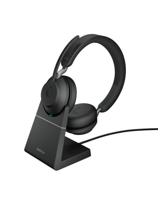 26599-989-989 26599-989-989 Jabra Evolve2 65 HS+Stand, Unified Communication, Stereo, Black, Link380a 874103 Yes