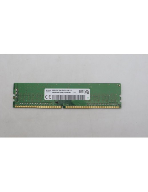 5M30V06814 Lenovo UDIMM memory module, 8GB capacity, DDR4 standard, 2933MHz speed, suitable for desktop systems and gaming. FRU5