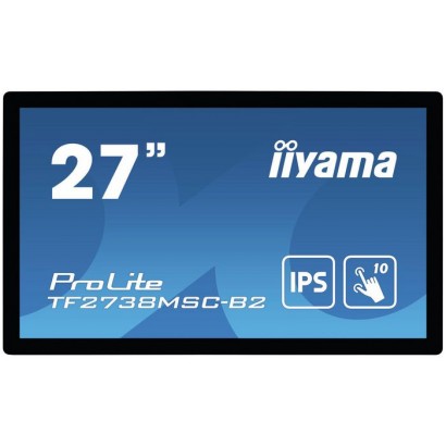 TF2738MSC-B2 iiyama ProLite TF2738MSC-B2 touch screen monitor 68.6 cm (27") 1920 x 1080 pixels...