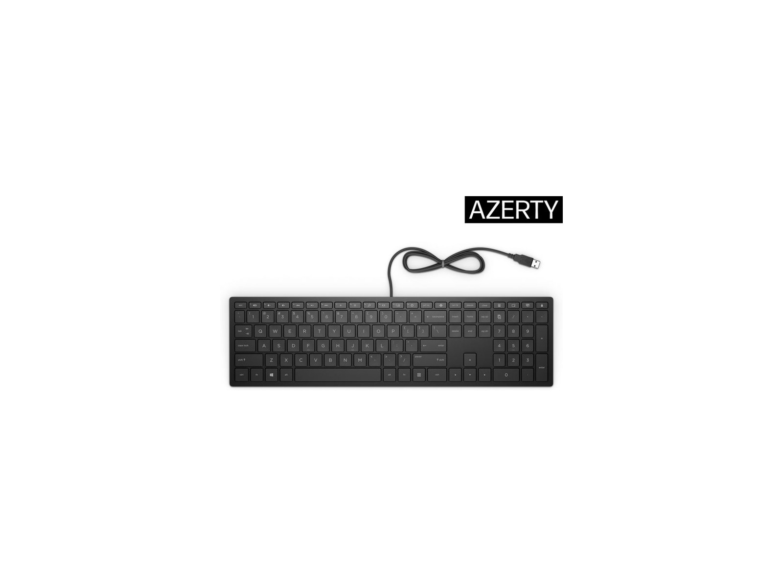 4CE96AA#ABD 4CE96AAABD HP Pavilion 300 Wired Keyboard 4CE96AA#ABD 4CE96AAABD HP Pavilion 300 Wired Keyboard