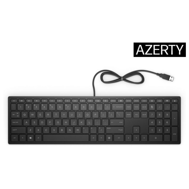 4CE96AAABD HP Pavilion 300 Wired Keyboard
