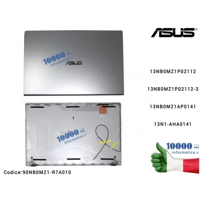 90NB0MZ1-R7A010 Cover LCD ASUS VivoBook X509 (SILVER) X509D X509DA X509F X509FA X509FB X509FJ X509FL X509U X509UA X509UB X509...