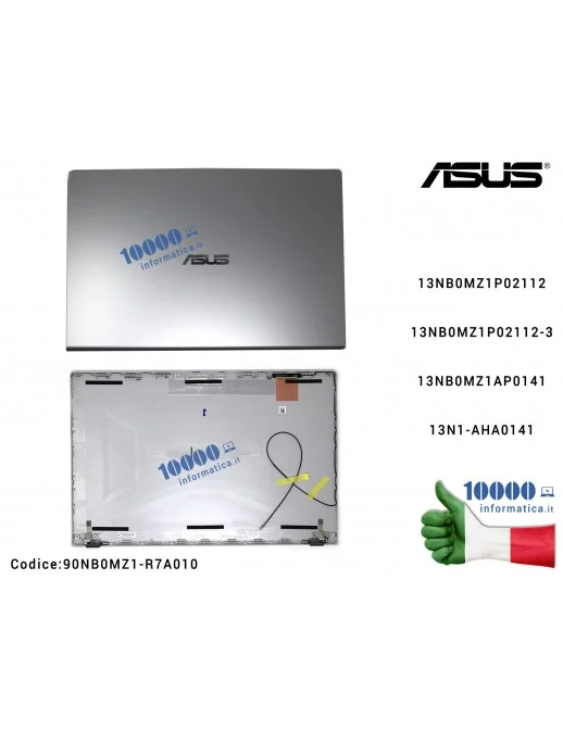 90NB0MZ1-R7A010 Cover LCD ASUS VivoBook X509 (SILVER) X509D X509DA X509F X509FA X509FB X509FJ X509FL X509U X509UA X509UB X509...