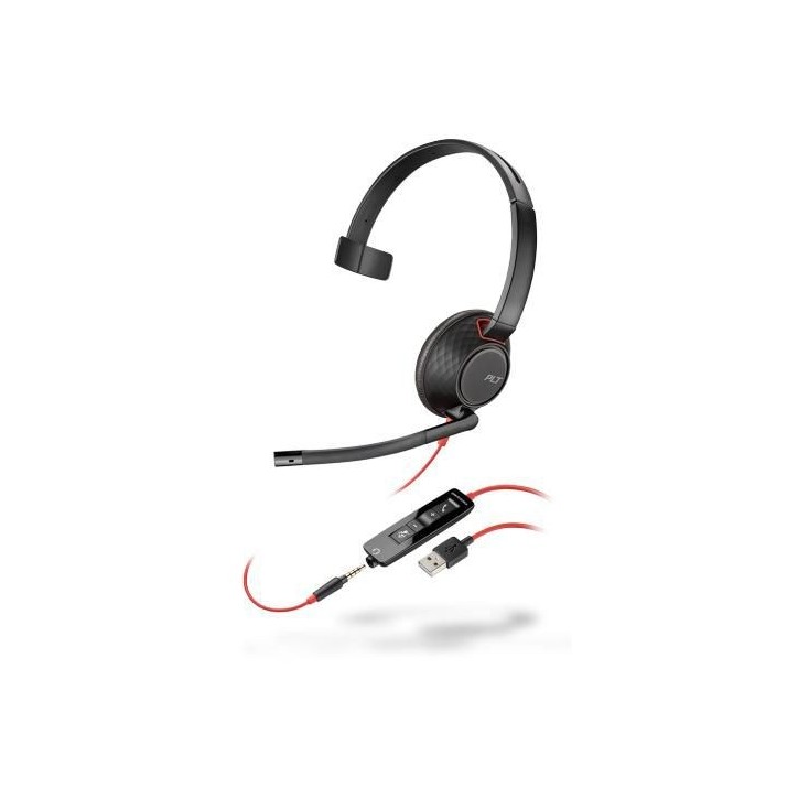 207577-03 Poly Mono, 3.5 mm + USB-A, (BULK),WW 8M3X1A6ABA