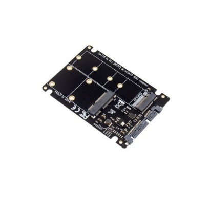 MC-SSDSATACONV MC-SSDSATACONV MicroConnect 2.5-inch SATA to M.2 or mSATA SSD Adapter SAT32M225