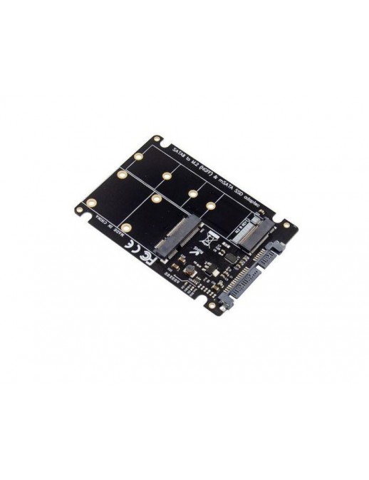 MC-SSDSATACONV MC-SSDSATACONV MicroConnect 2.5-inch SATA to M.2 or mSATA SSD Adapter SAT32M225