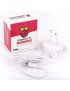 RPI4 PSU EU WHITE RPI4 PSU EU WHITE Raspberry Pi Pi Power Supply USB-C for RPI PS 15W WT EU