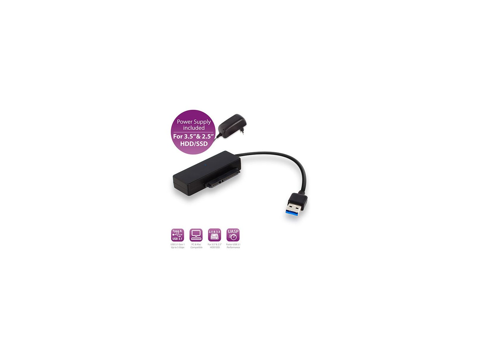 USB3.0SATAHDDSSD USB3.0SATAHDDSSD MicroConnect 2.5" and 3.5" SATA HDD SSD to USB 3.1 Gen1 adapter cable USB3.0SATAHDDSSD USB3.0SATAHDDSSD MicroConnect 2.5" and 3.5" SATA HDD SSD to USB 3.1 Gen1 adapter cable