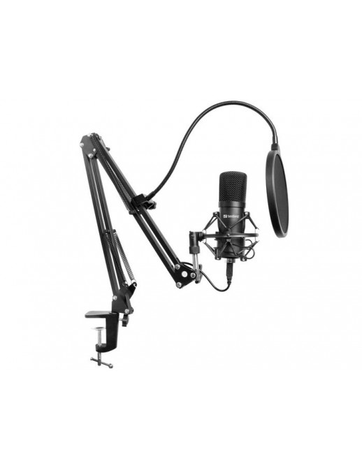 126-07 Sandberg Streamer USB Microphone Kit