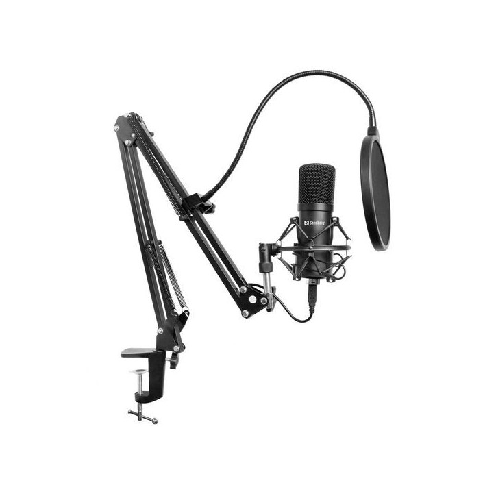 126-07 Sandberg Streamer USB Microphone Kit N/A