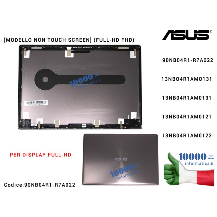 Cover LCD ASUS ZenBook UX303 UX303L UX303LA UX303LN [Full-HD] (FHD) 13NBO4R1AMO131 13NB04R1AM0131 13NB04R1AM0121