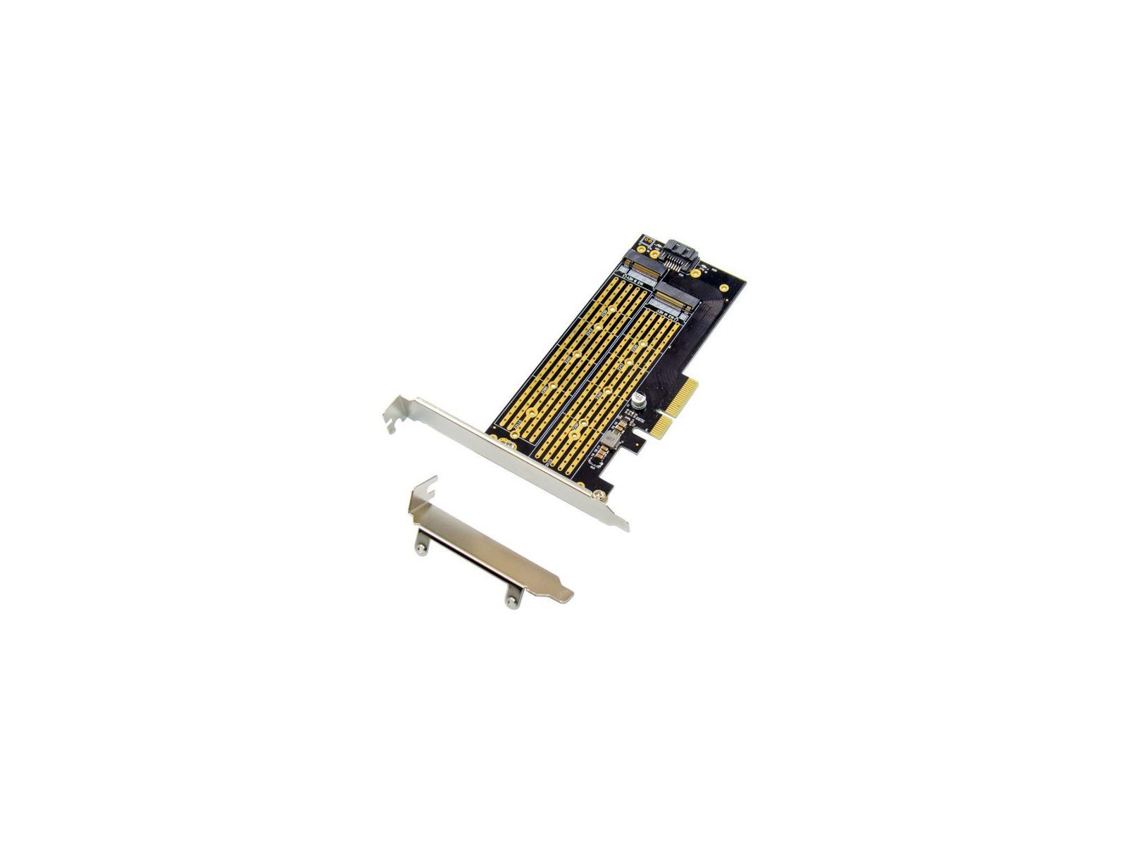 MC-PCIE-X4M2 MC-PCIE-X4M2 MicroConnect PCIe x4 M.2 B&M Key NVMe SSD Adapter MC-PCIE-X4M2 MC-PCIE-X4M2 MicroConnect PCIe x4 M.2 B&M Key NVMe SSD Adapter