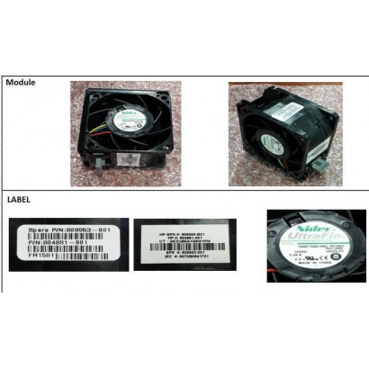 809953-001-RFB 809953-001-RFB Hewlett Packard Enterprise Fan module assembly HEWLETT-PACKARD-ENTERPRISE DSE