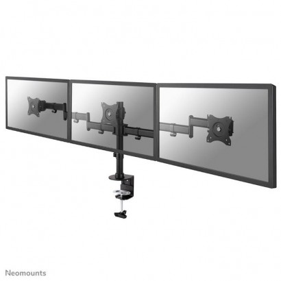 NM-D135D3BLACK NM-D135D3BLACK Neomounts Tilt/Turn/Rotate Triple Desk Mount (Clamp) For Three 10-27" Monitor Screens, Height A...