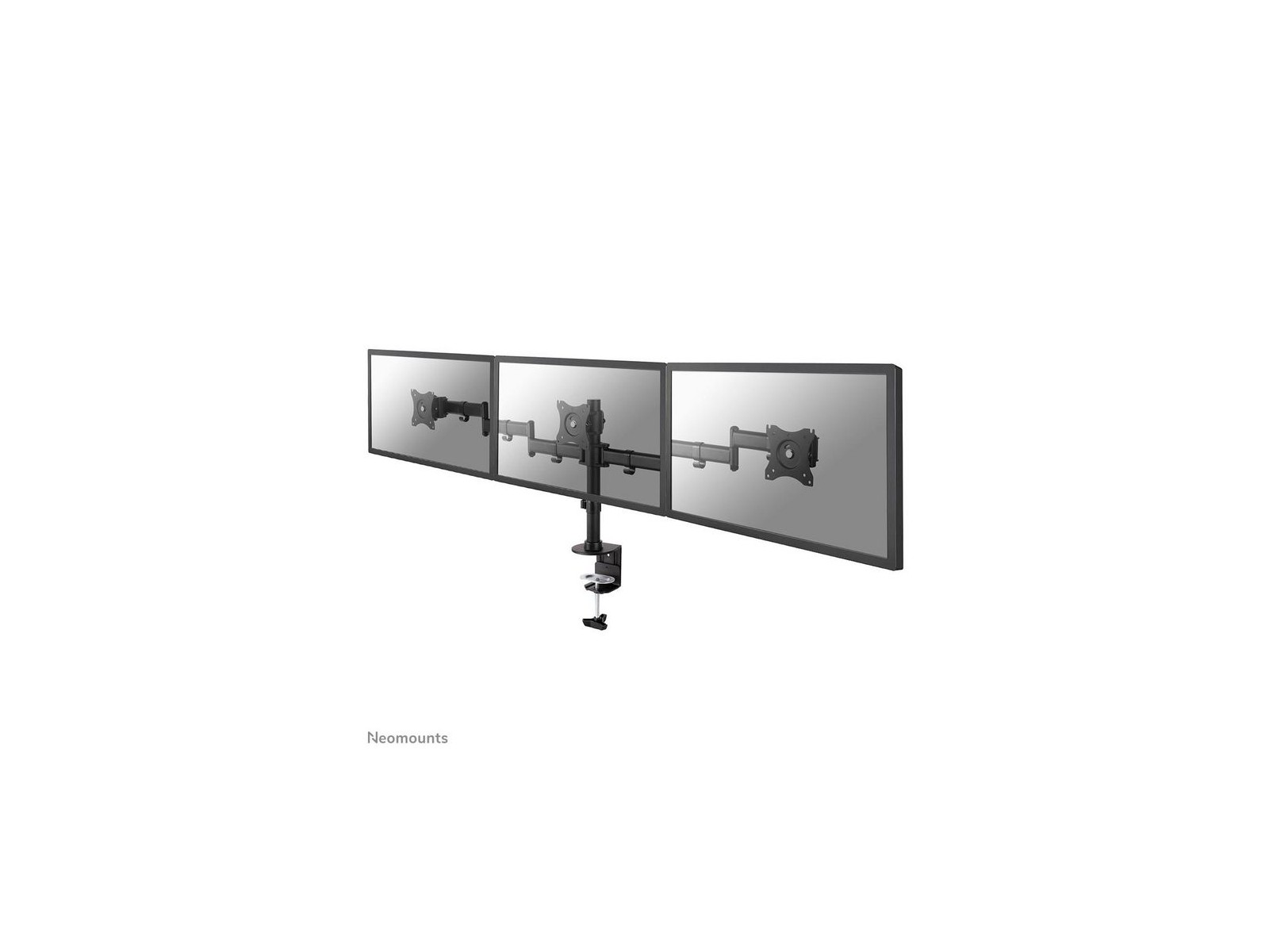NM-D135D3BLACK NM-D135D3BLACK Neomounts Tilt/Turn/Rotate Triple Desk Mount (Clamp) For Three 10-27" Monitor Screens, Height A... NM-D135D3BLACK NM-D135D3BLACK Neomounts Tilt/Turn/Rotate Triple Desk Mount (Clamp) For Three 10-27" Monitor Screens, Height A...