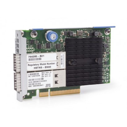 764285-B21-RFB 764285-B21-RFB Hewlett Packard Enterprise InfiniBand FDR/Ethernet 10Gb/40Gb 2-port 544+FLR-QSFP Adapter