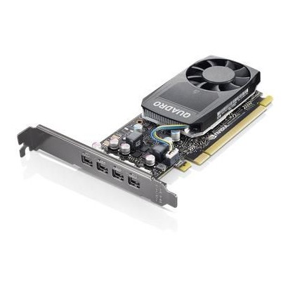 4X60R60468 Lenovo Nvidia Quadro P620, 2 GB GDDR5, Mini DPx4, Graphics Card with HP Bracket