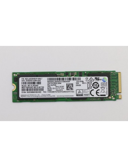 00UP436 Lenovo Memory SSD 256GB M.2 PCIe3x4