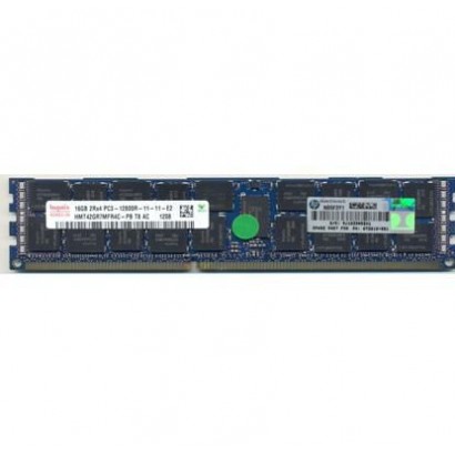 687465-001-MOQ-16 Hewlett Packard Enterprise 16GB, PC3-12800R-11, Dual-Rank Dual In-Line Memory...