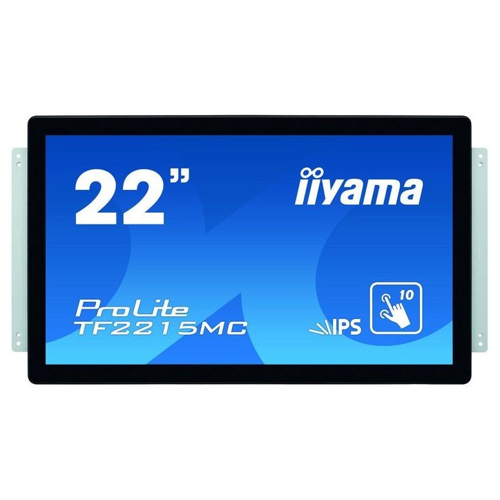 TF2215MC-B2 iiyama TF2215MC-B2, 21.5", 1920x1080, 16:9, 14 ms, IPS LED, projective capacitive, VGA, HDMI, DP, HDCP, DC 12V, 520x