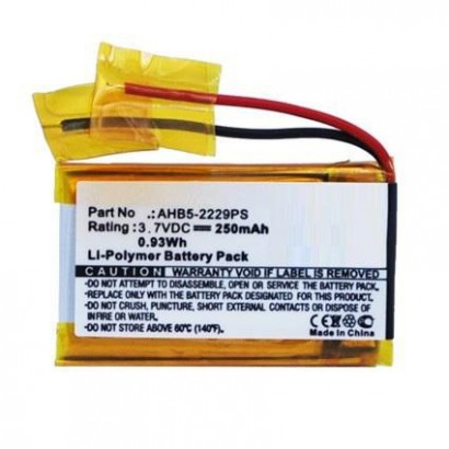 MBXWHS-BA046 MBXWHS-BA046 CoreParts Battery for Wireless Headset 0.92Wh Li-Pol 3.7V 250mAh Black, for Jabra Pro 900, Pro 920,...