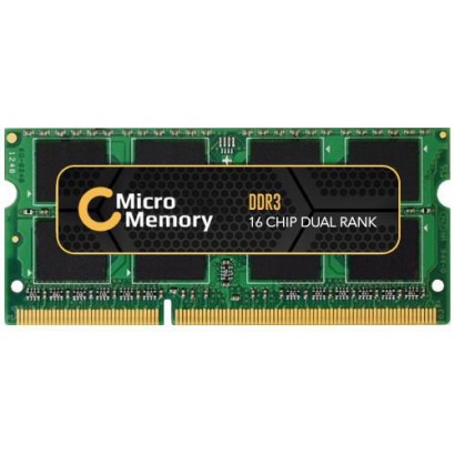 MMKN019-4GB CoreParts 4GB Memory Module 1333Mhz DDR3 Major SO-DIMM KCP313SS8/4, M51264J90S, KTA-MB1333S/4G, KTD-L3BS/4G, KTH-X3B