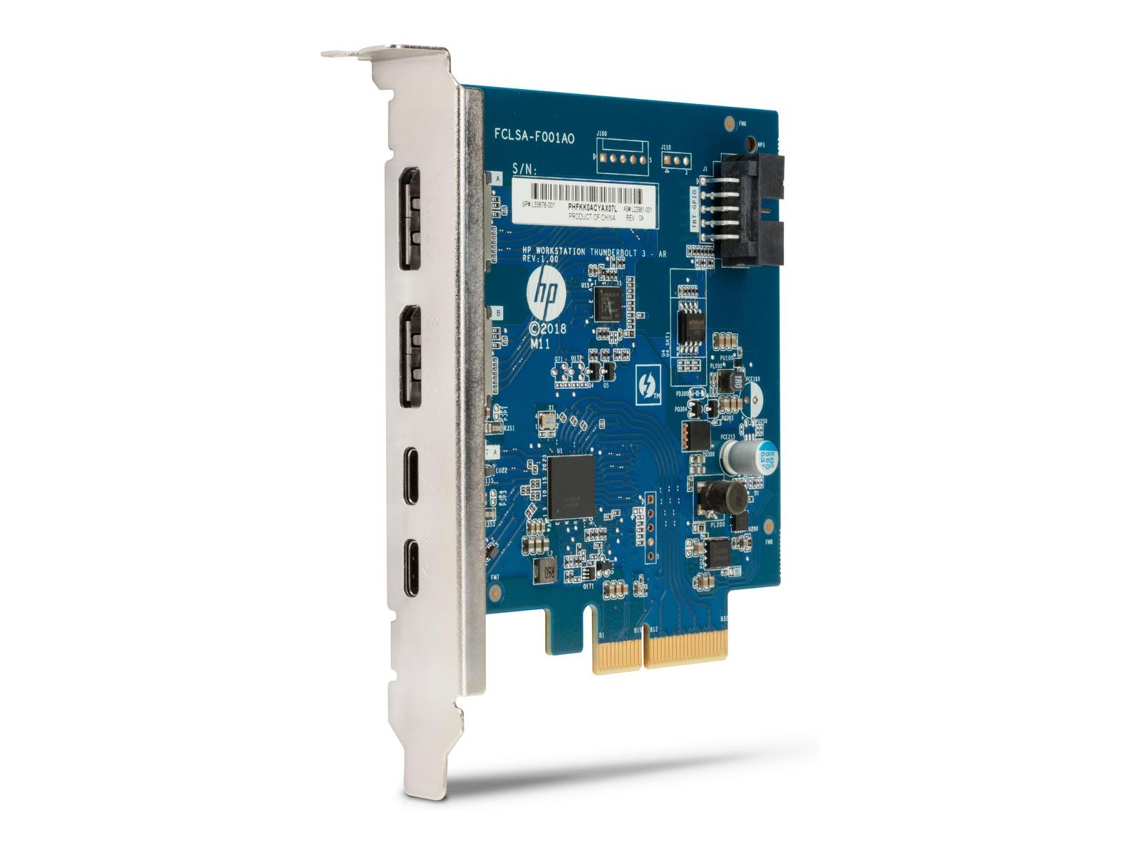 3UU05AA 3UU05AA HP HP Thunderbolt 3 PCIe 2-port I/O Card 876285 3UU05AA 3UU05AA HP HP Thunderbolt 3 PCIe 2-port I/O Card 876285