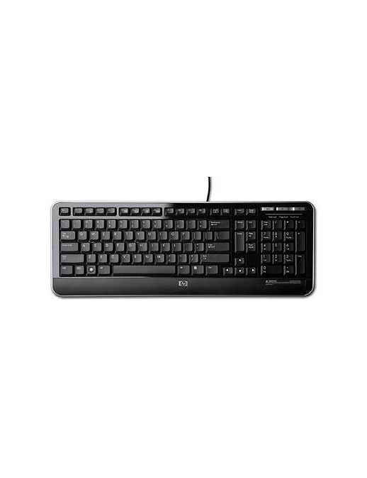 QY776AAABB HP USB Keyboard 672647-L33