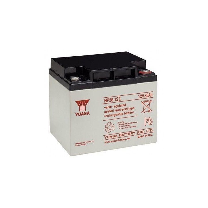 MBXLDAD-BA028 CoreParts Lead Acid Battery 456Wh 12V 38Ah NP38-12I Connection, type Thread (M5) DRY LEAD ACID BATTERY