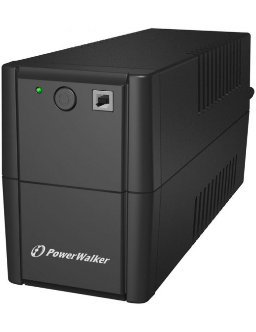 10120052 PowerWalker 650VA, 360W, 170-280V, 50/60Hz, 100x290x143mm, 4.4kg, Black