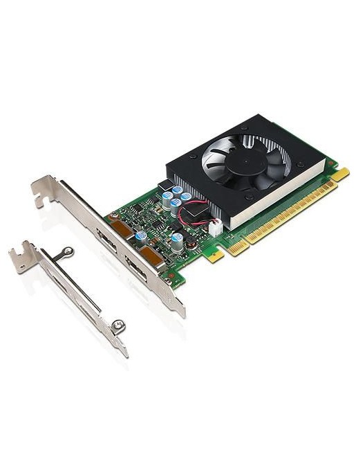 4X60M97031 4X60M97031 Lenovo GeForce GT730 2GB Dual DP HP and LP Graphics Card