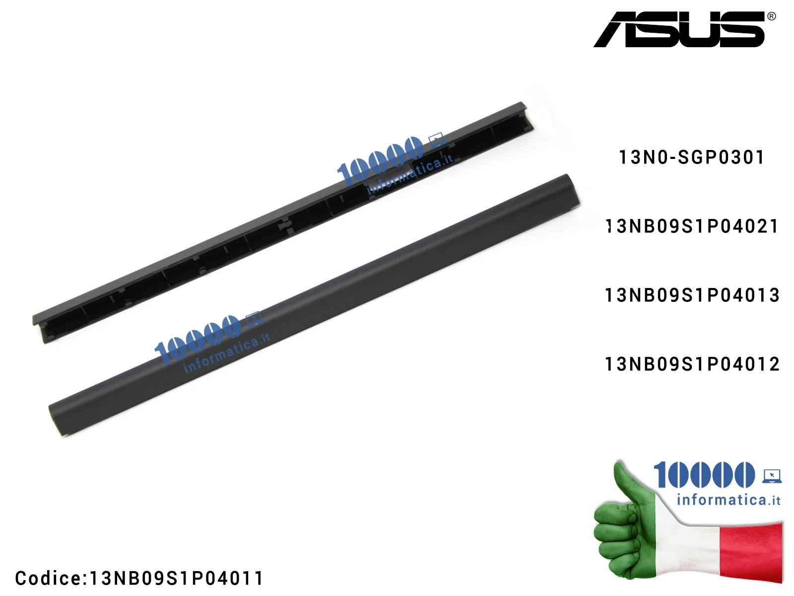 13NB09S1P04011 Copri Cerniere Coperchio ASUS VivoBook X556 X556UA F556UA F556U F556UB X556UB X556UF LCD HINGECAP 13N0-SGP0301 13NB09S1P04011 Copri Cerniere Coperchio ASUS VivoBook X556 X556UA F556UA F556U F556UB X556UB X556UF LCD HINGECAP 13N0-SGP0301