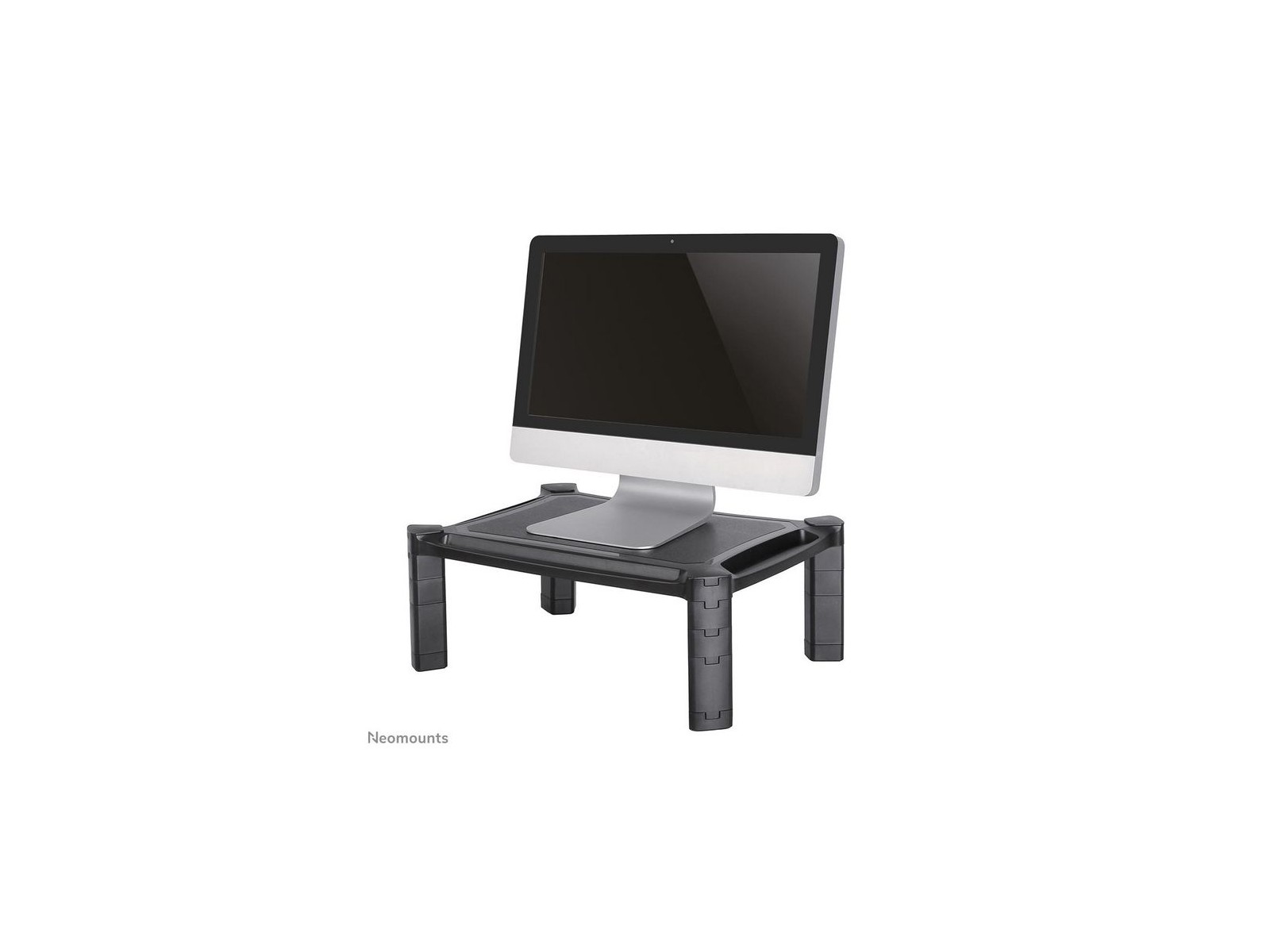 NSMONITOR20 NSMONITOR20 Neomounts Laptop Or Monitor Stand/Riser, Height Adjustable - Black NSMONITOR20 NSMONITOR20 Neomounts Laptop Or Monitor Stand/Riser, Height Adjustable - Black