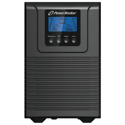 10122098 PowerWalker 1kVA, 900kW, 176-300V, 40-70Hz,144x356x229mm, 9.3kg, Black