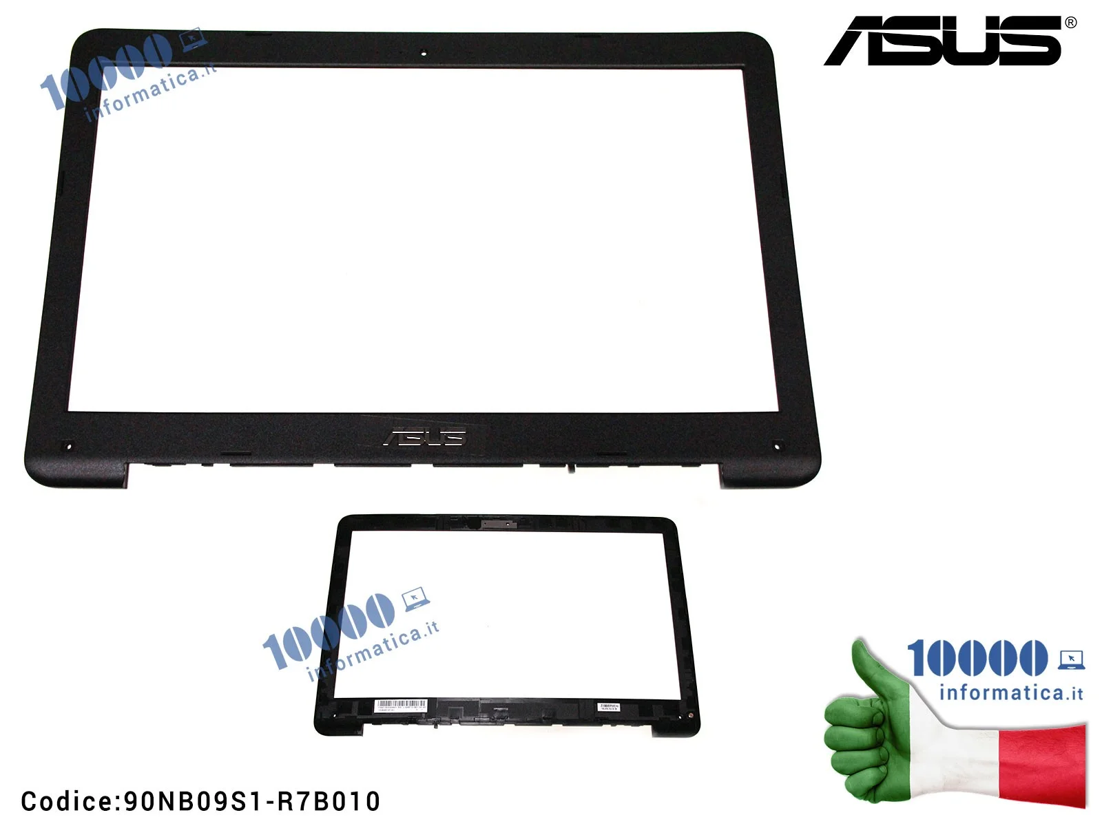 90NB09S1-R7B010 Cornice Display Bezel LCD ASUS X556 X556UA F556UA F556U X556UB X556UF