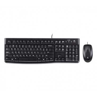920-004958 920-004958 Logitech Keyboard & Mouse, Wired, USB, DE, Black 920-002540