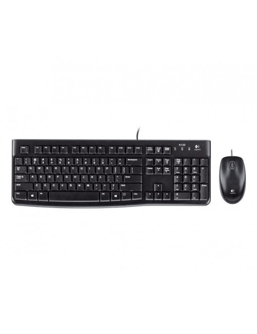 920-004958 920-004958 Logitech Keyboard & Mouse, Wired, USB, DE, Black 920-002540